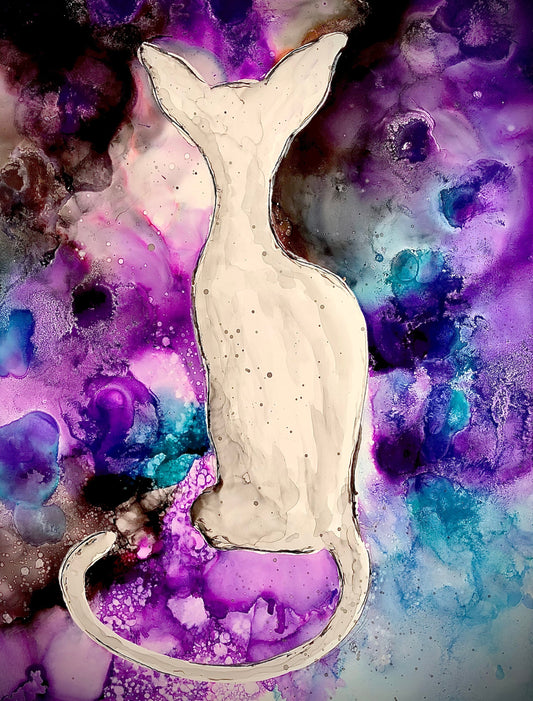Alcohol Ink and Micron Pen