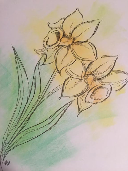 Watercolor and Micron Pen